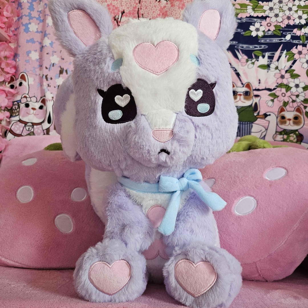 Lilac the Purple Skunk Sugarbell Pal Jumbo Plush 19 Inch Stuffed