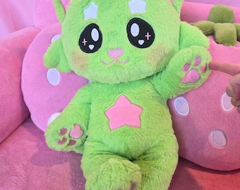 Blep the alien kitty Jumbo 19 inch plush
