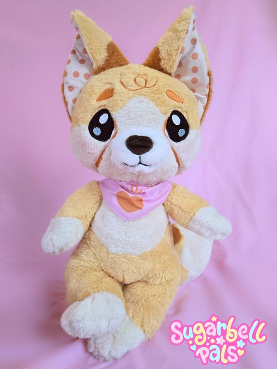 Strudel the Fennec Fox Jumbo 19 Inch Plush - Etsy