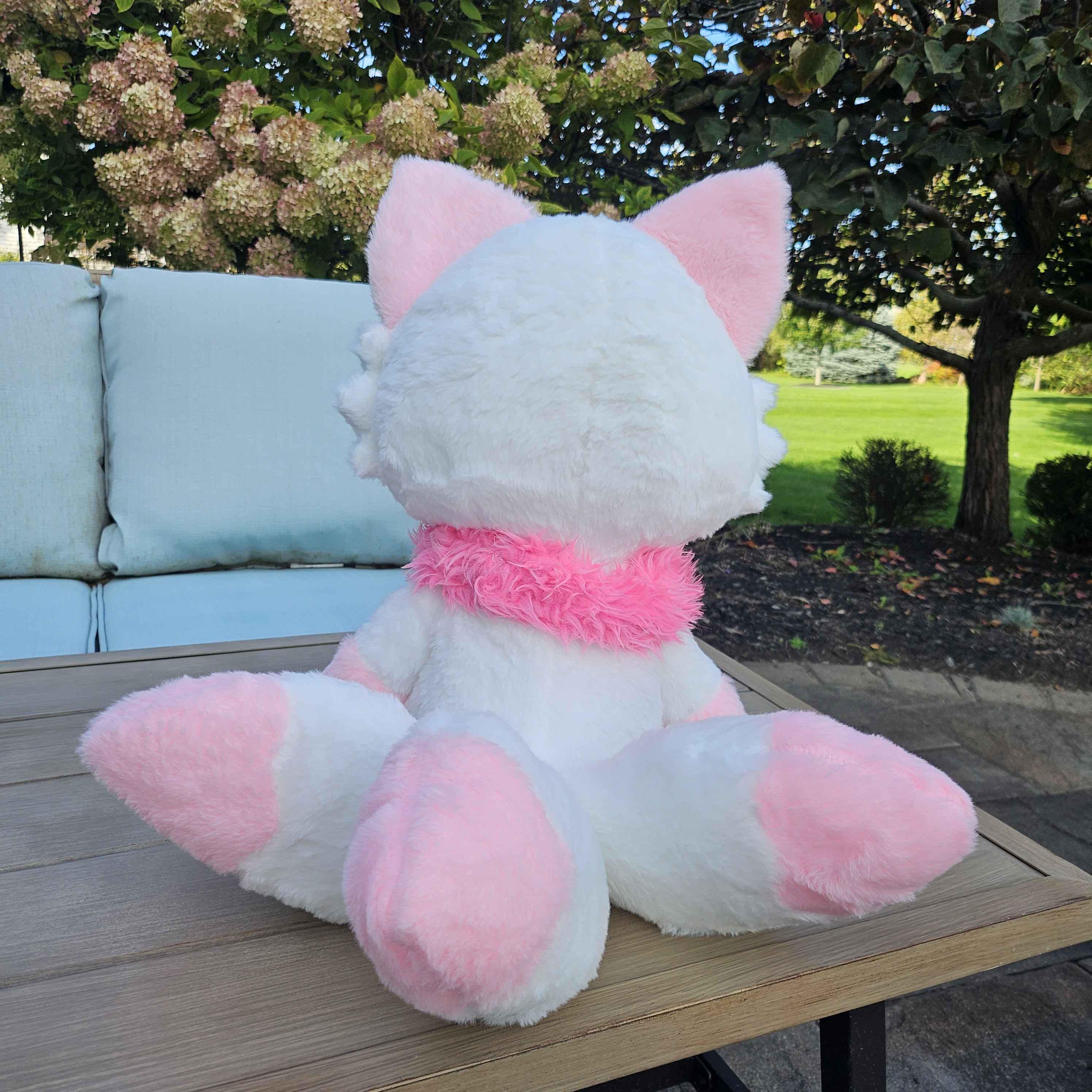 Mochi the Pink 3 Tailed Kitsune Sugarbell Pal Jumbo Plush 19 Inch