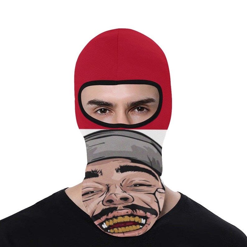 Custom Balaclava Mask Put Your Photo or Picture Text on Etsy