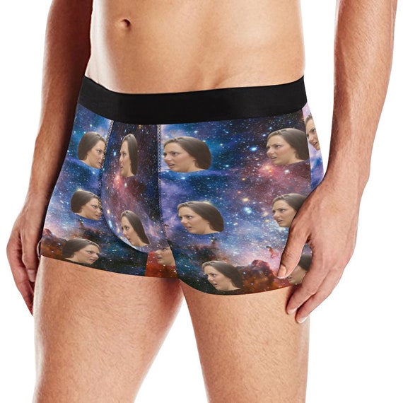 boxer briefs with face