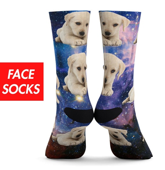 Custom Pet Photo Socks Put Your Pet on Custom Socks Dog | Etsy