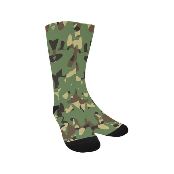 camouflage socks