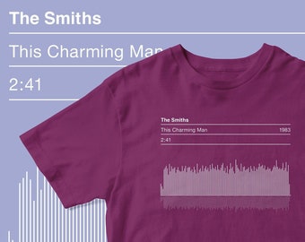 The Smiths, This Charming Man, Sound Wave, T shirt
