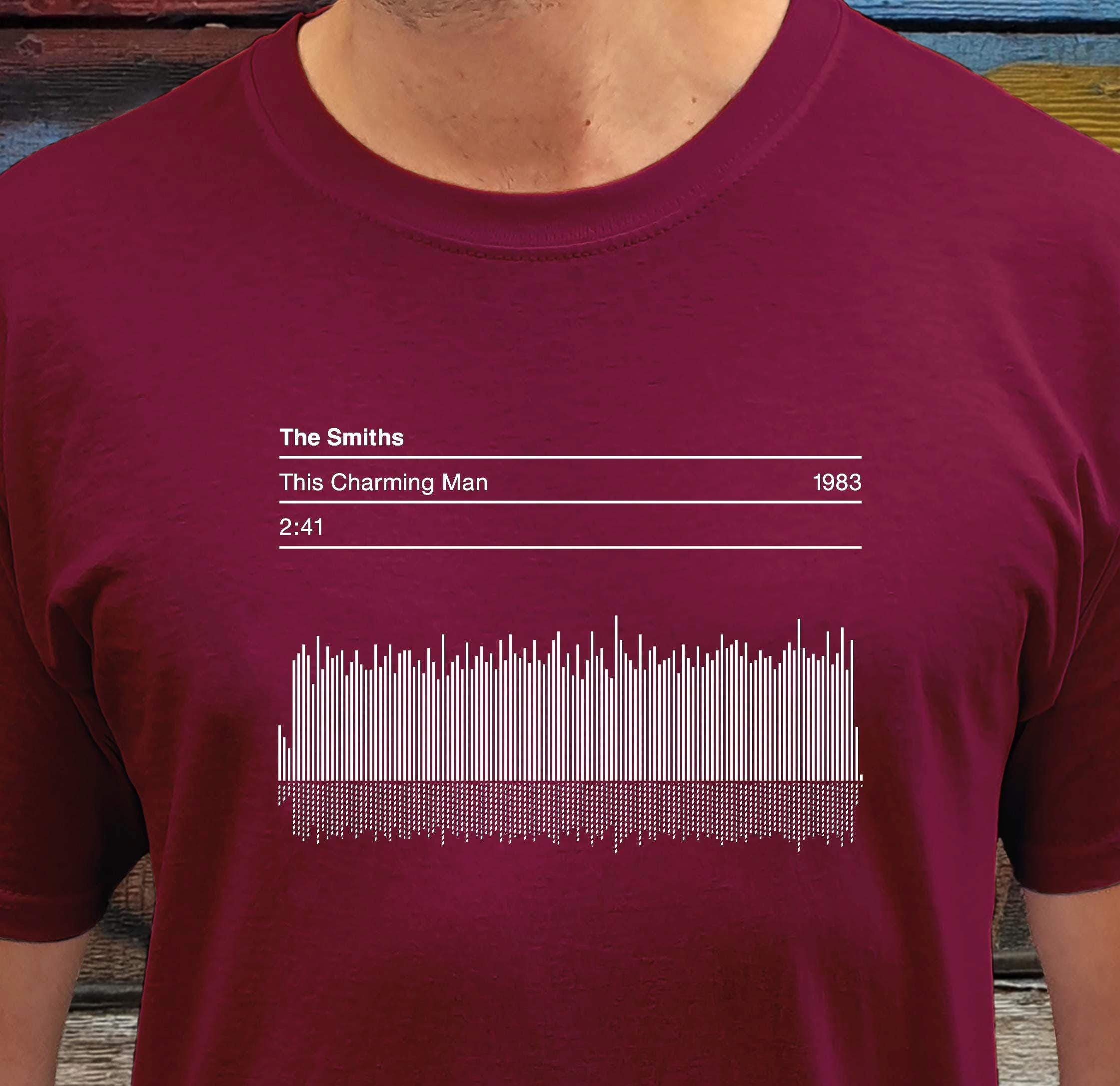 The Smiths T Shirt, This Charming Man Soundwave T-shirt - Etsy