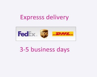 Upgrade For UPS Express Shipping 3-5 business days Worldwide --- Please ADD Your Phone Number At The Note Section