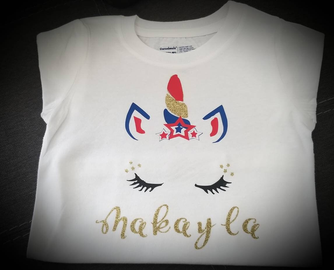 unicorn 4th of july shirt