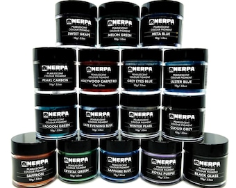 Nerpa Polymers Pearlescent Colour Pigments - 16 colors available! 10g container