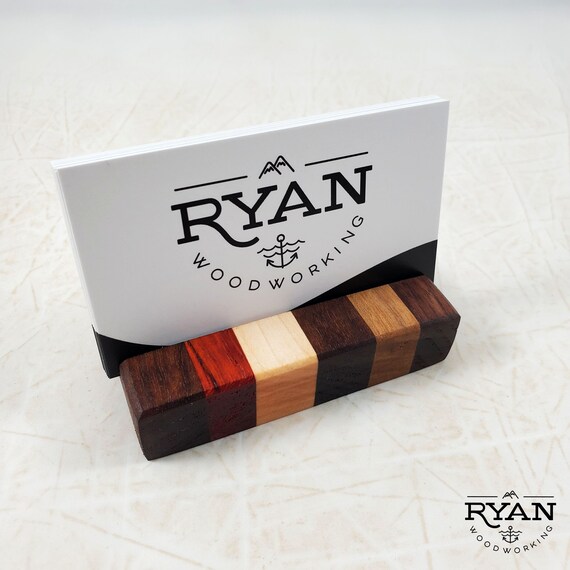 Storage & Organization handmade business card holder Office & Desk