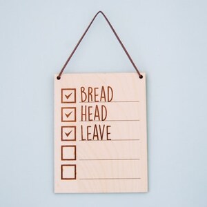 Get Your Bread Get Your Head Then Leave Mug Etsy