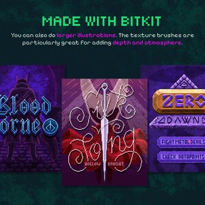 Kit de inicio para Pixel Art de Procreate / Pinceles, paletas de colores, cuadrículas de perspectiva y guía para principiantes / BitKit imagen 8
