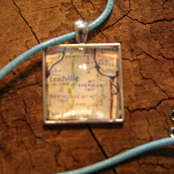 MOUNT SHERMAN  Charm Necklace Colorado Fourteener Jewelry