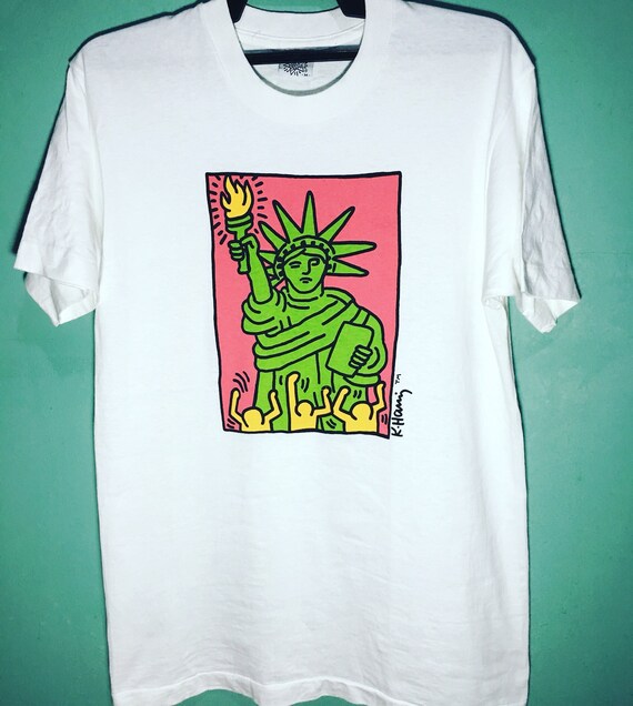 keith haring t shirt