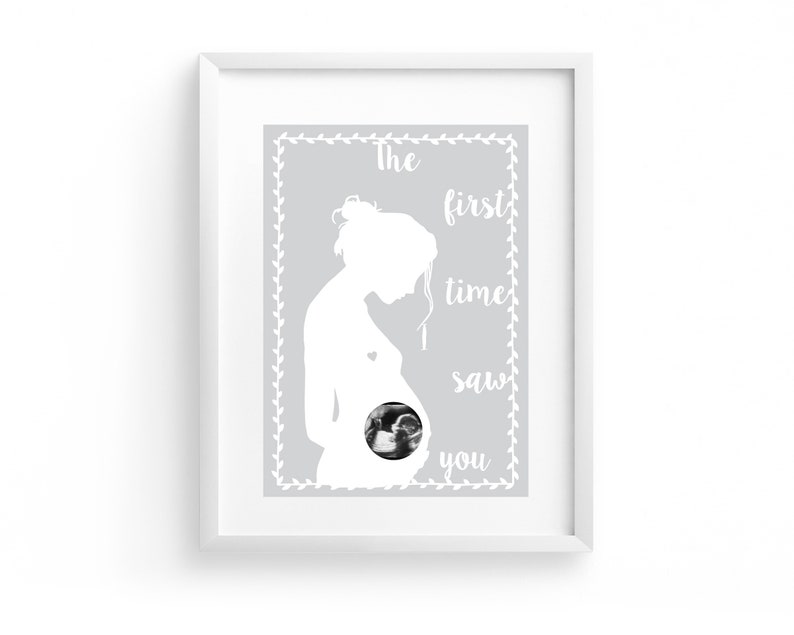 MUMMY TO BE GIFT Personalised Scan Photo Gift ***YOUR SCAN PHOTO PRINTED***