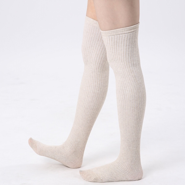 Ribbed Over the knee socks, Knitted, Boot Socks, Gift for Her