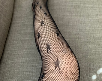 Star Fishnet Hosiery Tights Seamless Tights Gift for Her