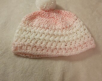 Pink fade beanie