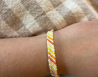 Sunburst Candy Stripe Friendship Bracelet