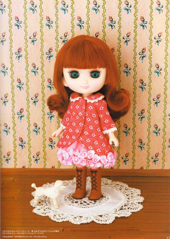 DCR8\\ON1 Odeco Nikki Doll E Pattern Japanese PDF Dress Socks
