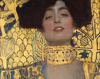 Acrylic Glass-Gustav Klimt-Judith 2-Print Fine Art Ready to Hang