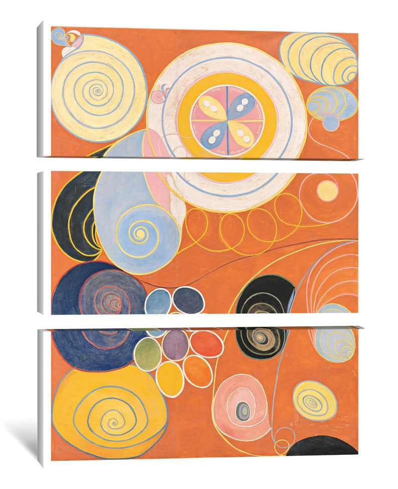 Hilma af Klint The Ten Largest No. 3 Youth 1907 Canvas