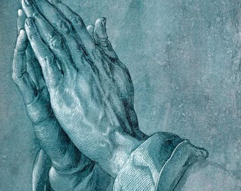 アルブレヒト・デューラー：祈る手（1508年）キャンバスギャラリー