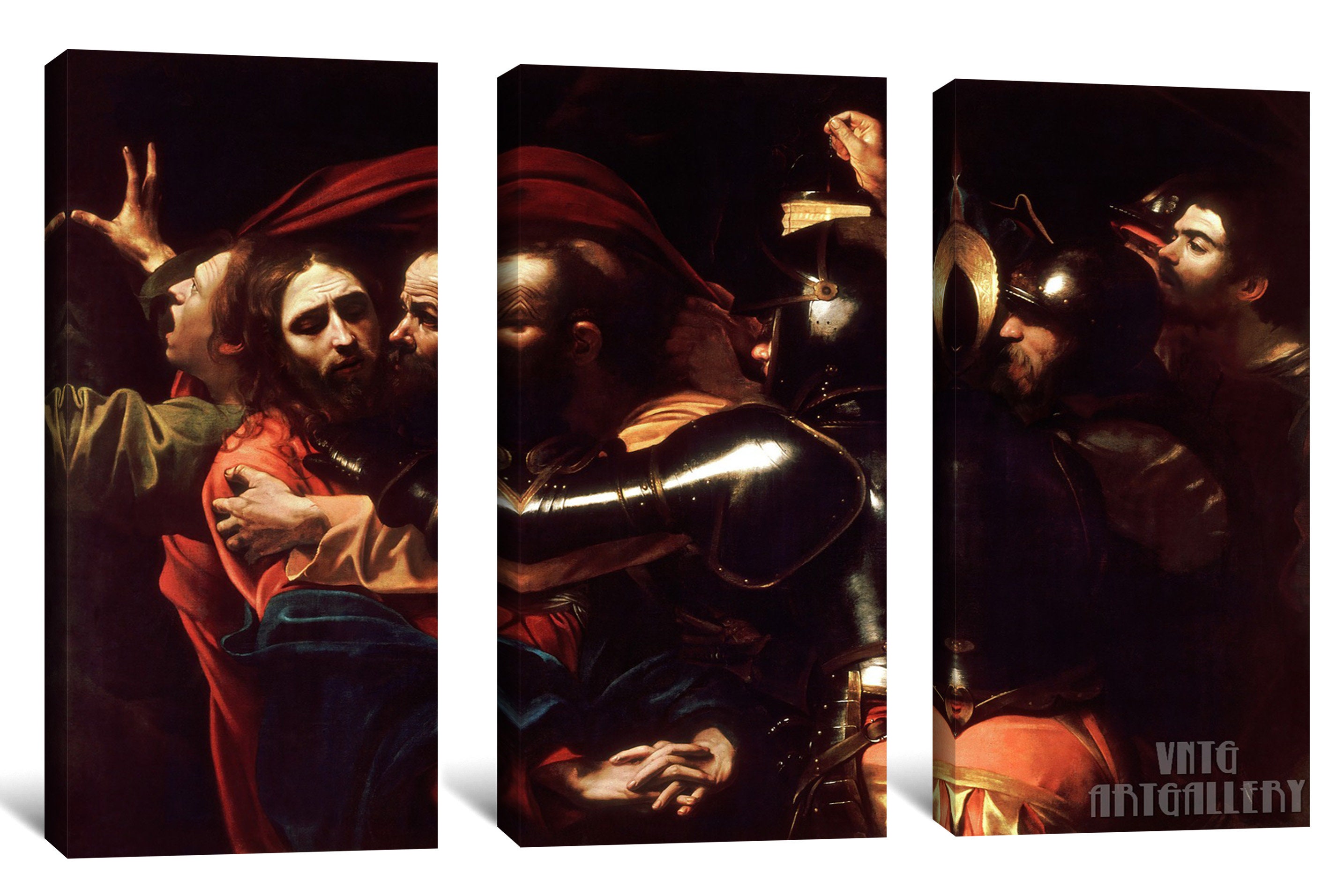 caravaggio the taking of christ