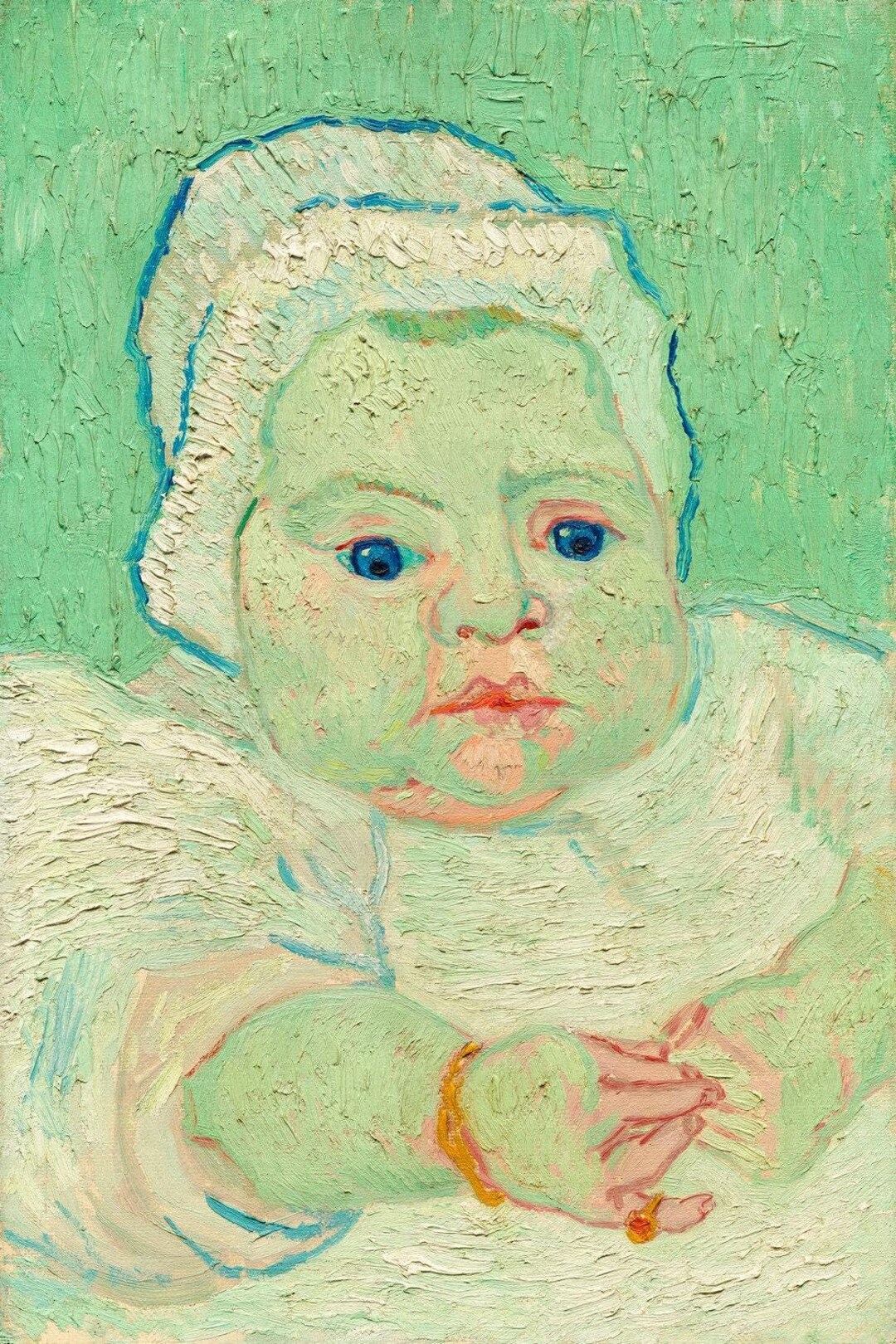 Vincent Van Gogh : the Baby Marcelle Roulin (1888) Canvas Gallery ...