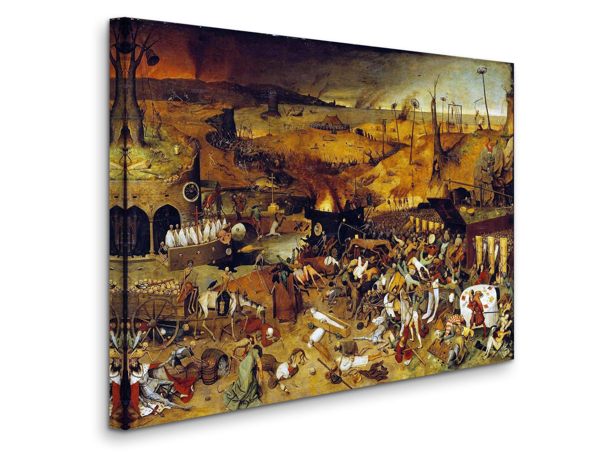 Pieter Bruegel the Elder The Triumph of Death 1562 Canvas Etsy Pieter Bruegel the Elder The Triumph of Death 1562 Canvas Etsy