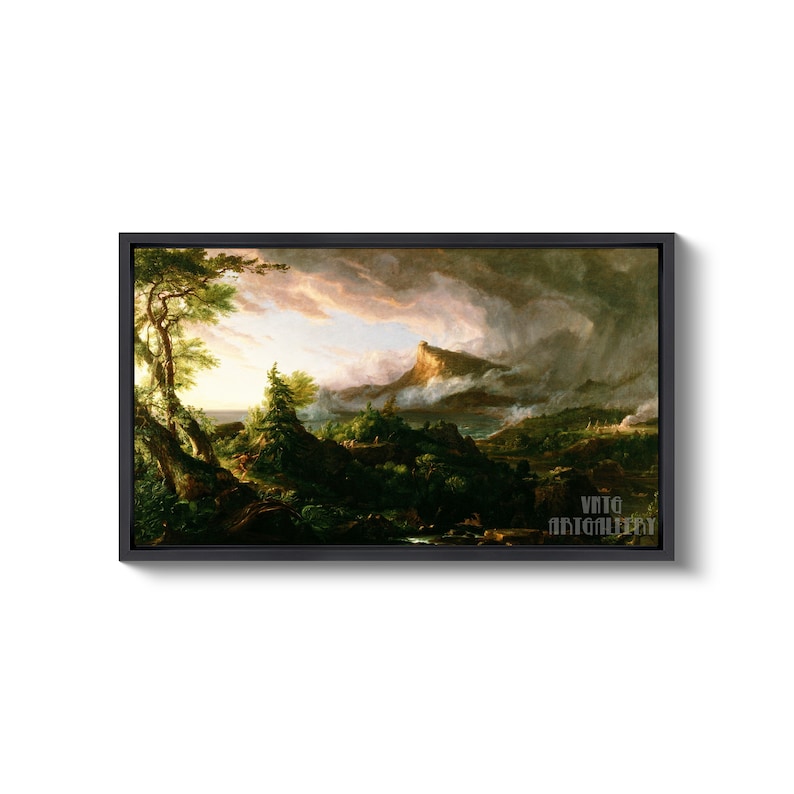 Thomas Cole : the Course of Empire the Savage State 1836 - Etsy