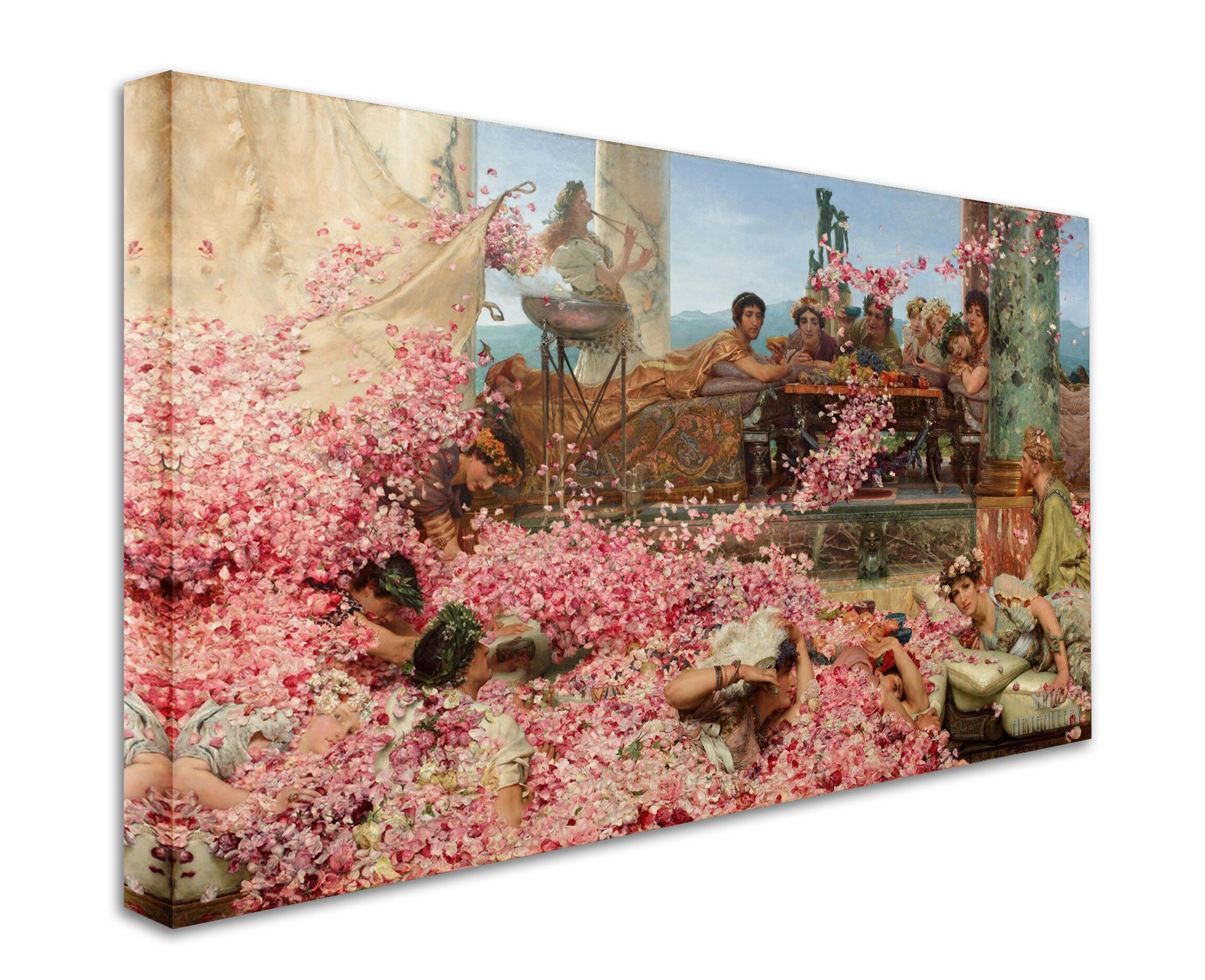 Sir Lawrence Alma-tadema : the Roses of Heliogabalus 1888 - Etsy