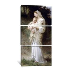 William-adolphe Bouguereau : Innocence (1893) Canvas Gallery Wrapped or ...