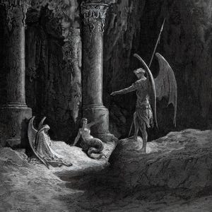 Gustave Doré : Paradise Lost (1894) Gallery Wrapped or Framed Giclee Wall Art Print Digitally Remastered (D6050)