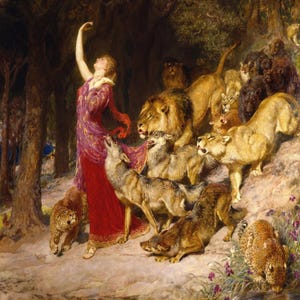 Briton Rivière: Afrodita (1902) Impresión giclée sobre lienzo, enmarcada o envuelta en galería (D6050)