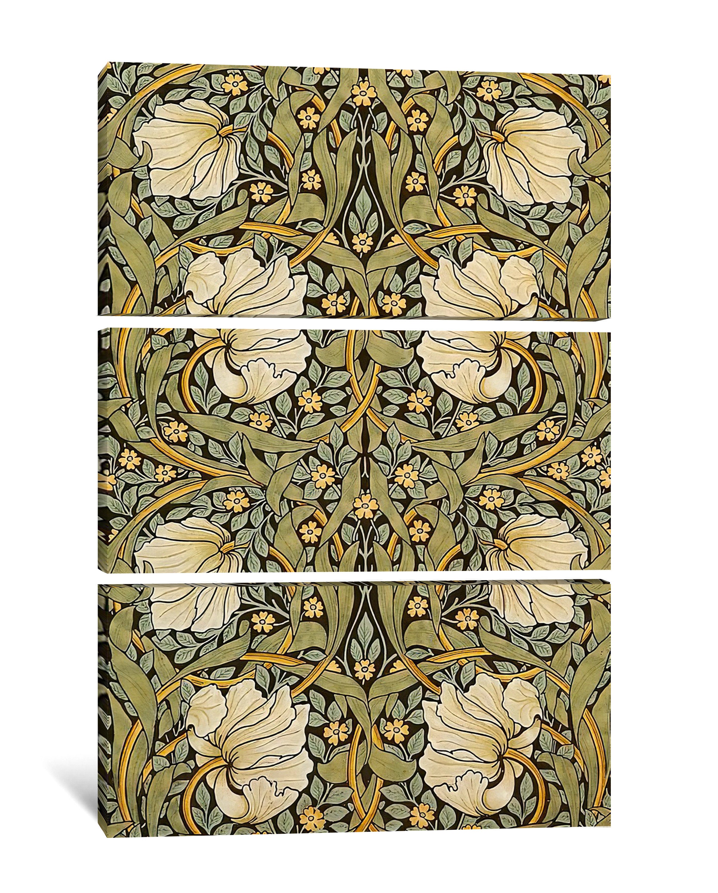 William Morris : Pimpernel 1876 Canvas Gallery Wrapped - Etsy