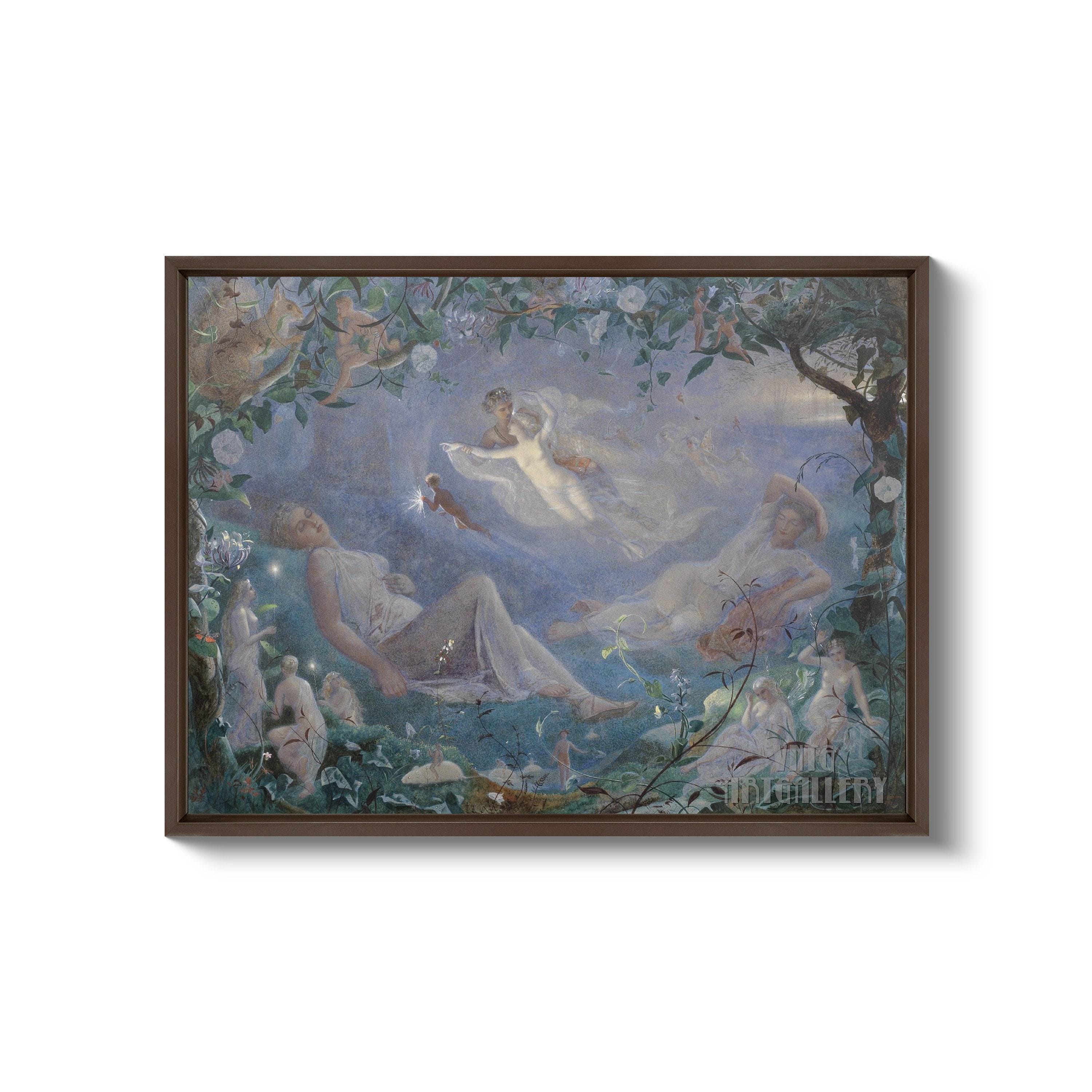 John Simmons : Titania Asleep; a Scene From A Midsummer Night’s Dream ...
