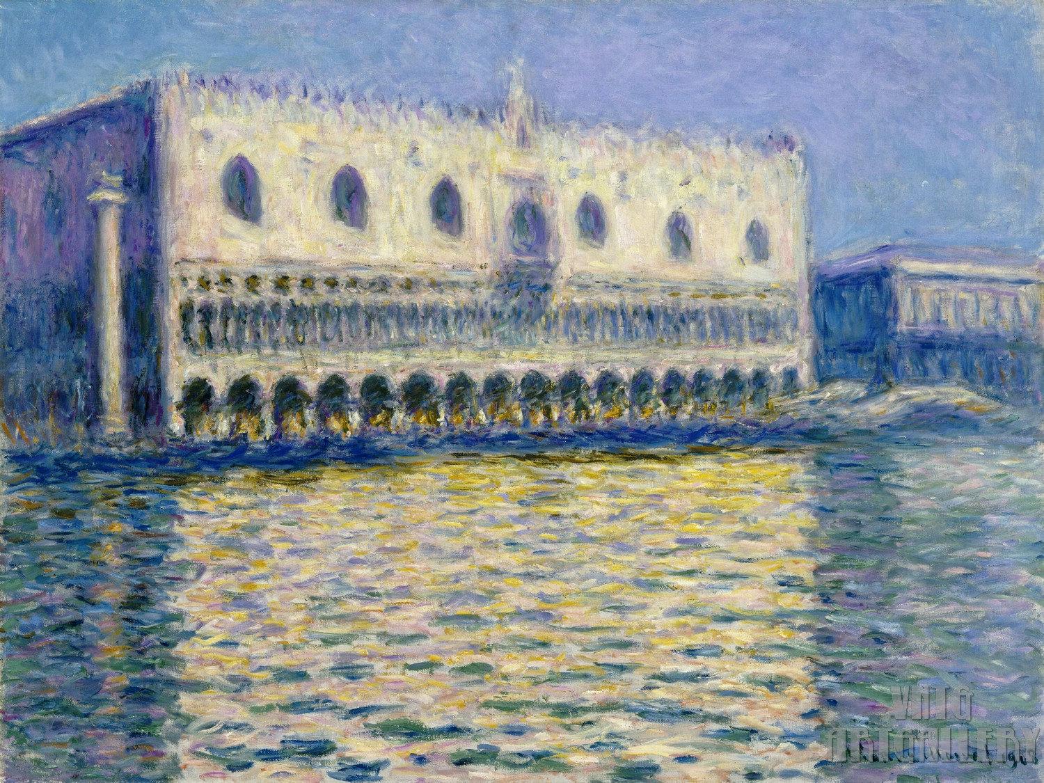 クロード・モネ：ドゥカーレ宮殿（Le Palais ducal）（1908年