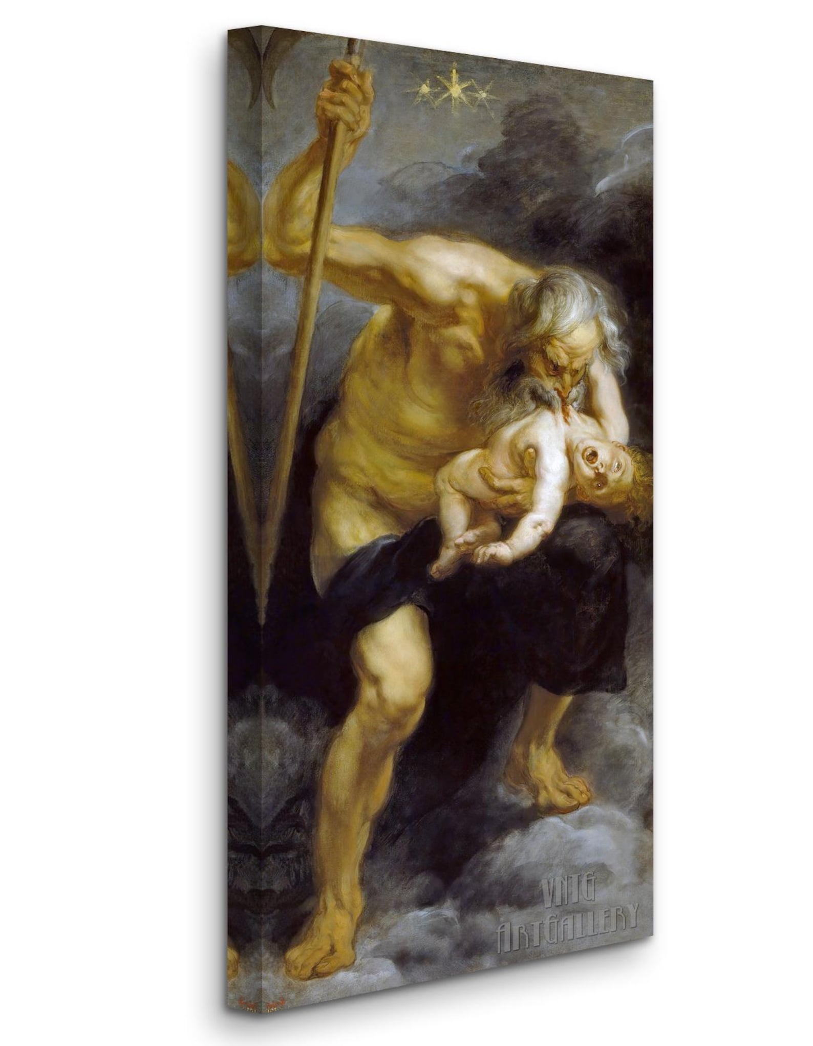 Peter Paul Rubens : Saturn Devouring His Son (1636) Canvas Gallery ...