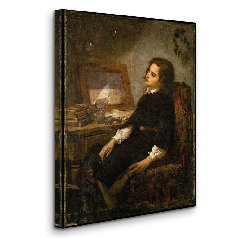 Thomas Couture Soap Bubbles 1859 Canvas Gallery Wrapped Etsy