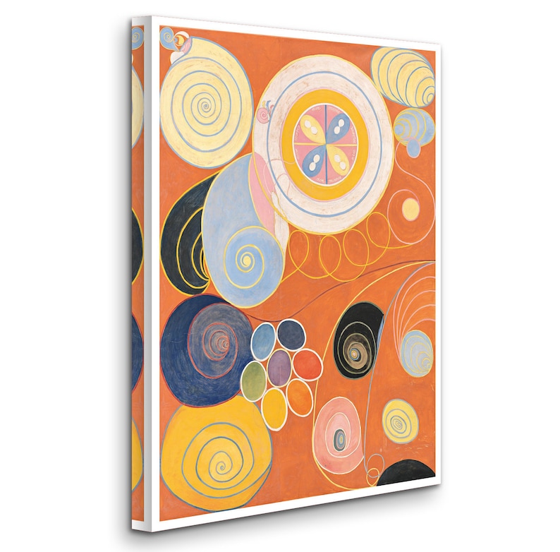Hilma af Klint The Ten Largest No. 3 Youth 1907 Canvas