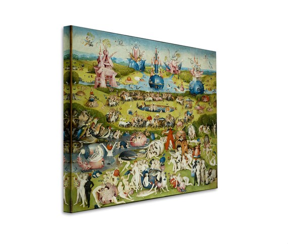 The Garden Of Earthly Delights 1503 Hieronymus Bosch Giclee Canvas Print 70x40 