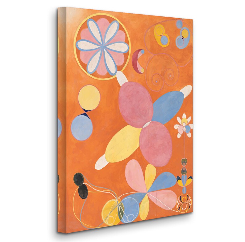 Hilma af Klint The Ten Largest No. 4 Youth 1907 Canvas