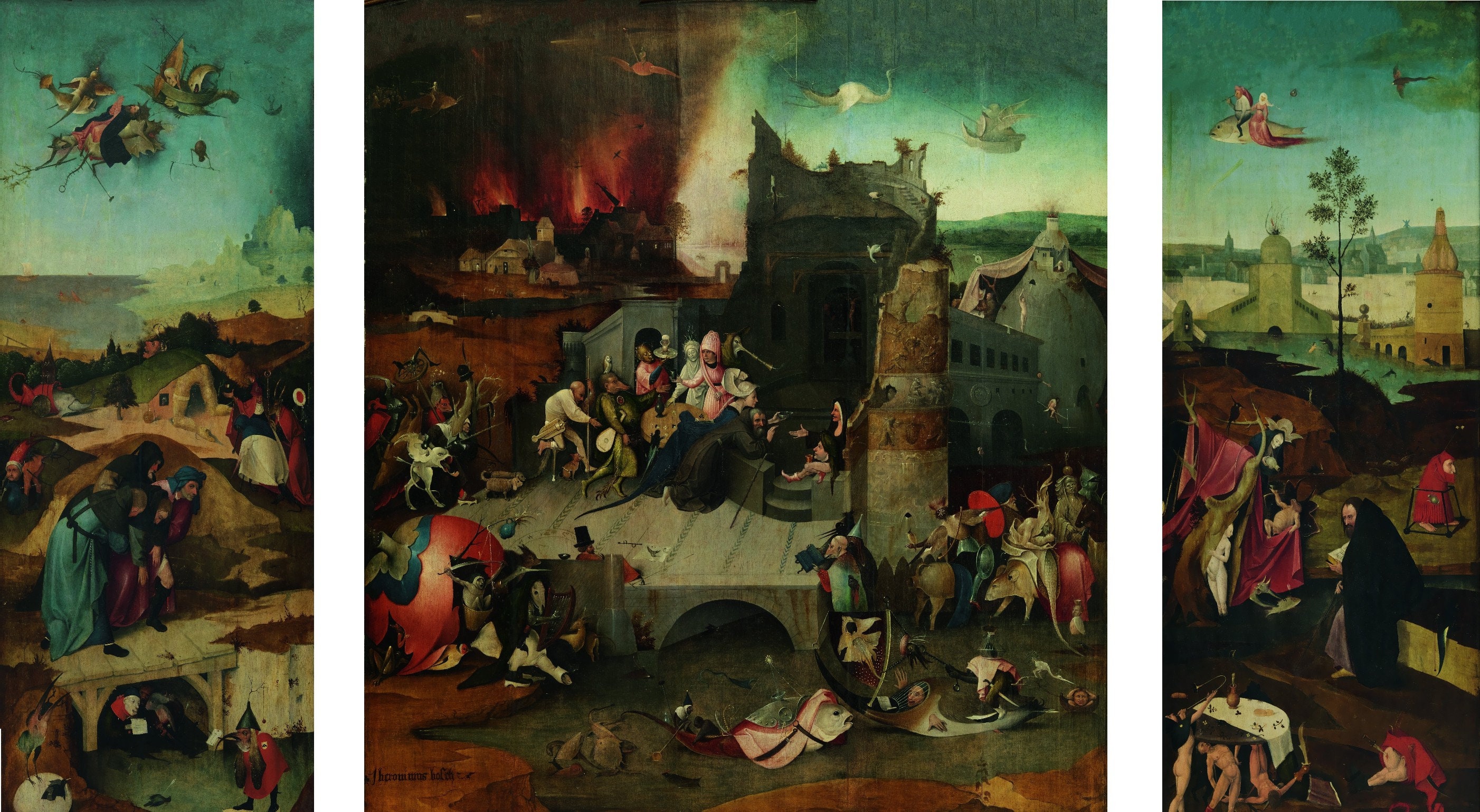 Verzoeking Van De Heilige Antonius