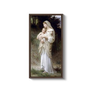 William-adolphe Bouguereau : Innocence (1893) Canvas Gallery Wrapped or ...