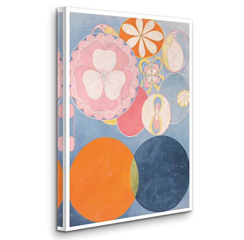 Hilma af Klint The Ten Largest No. 2 Childhood 1907 Etsy