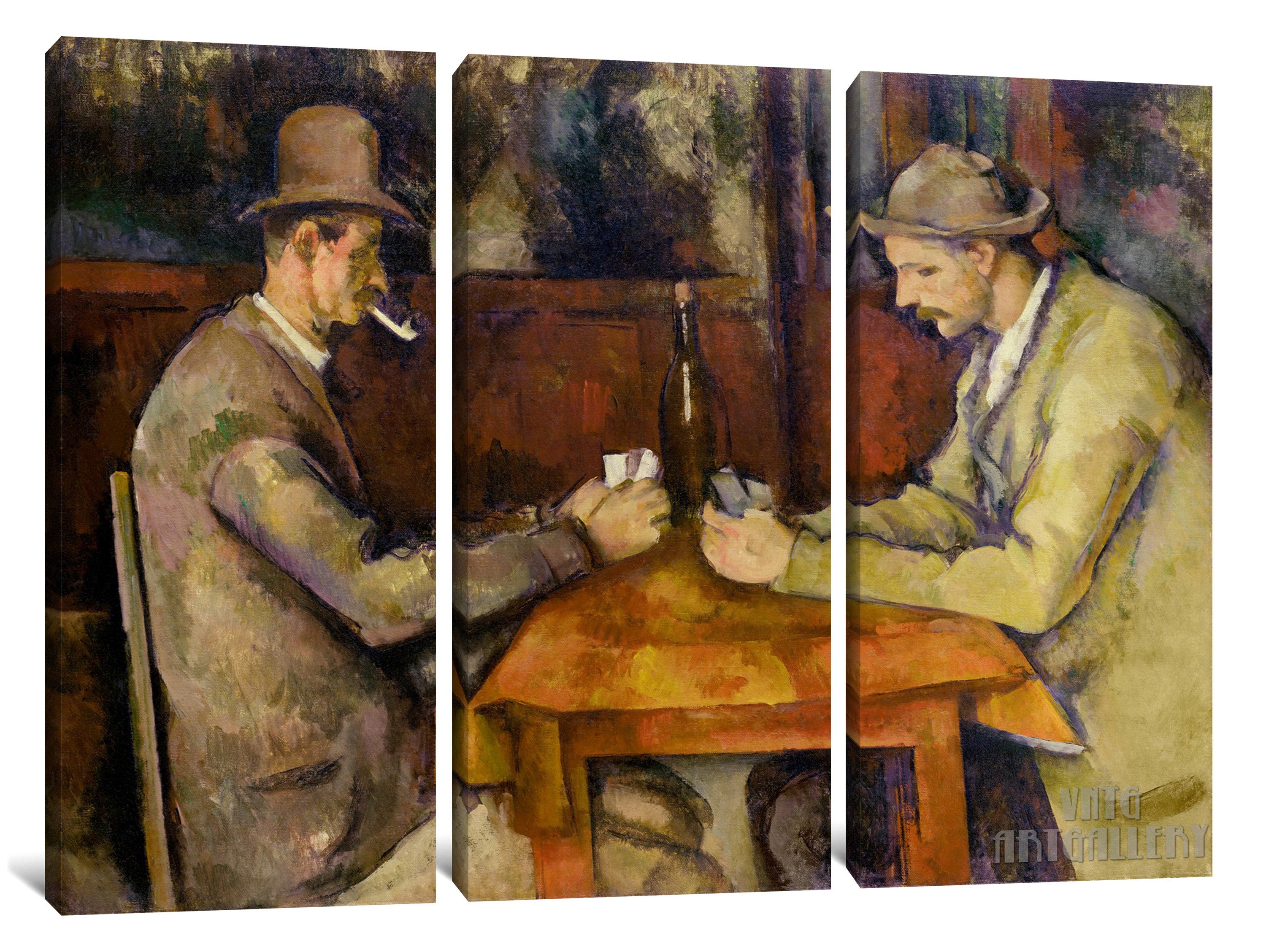 ポール・セザンヌ　The Card Players ボクらのアート / The Card Players (1890-92) - ポール・セザンヌ