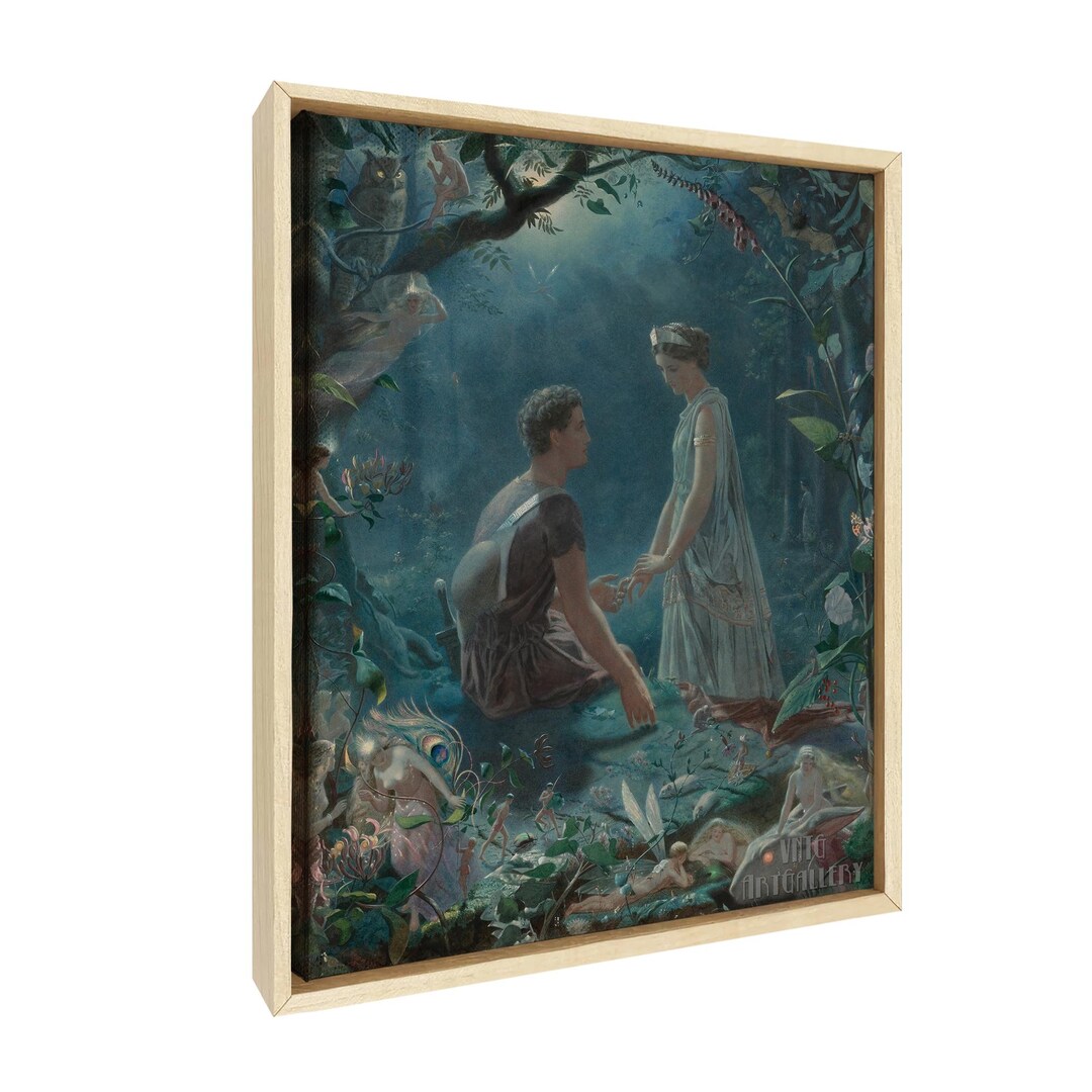 John Simmons : Hermia and Lysander, A Midsummer Night's Dream 1870 ...