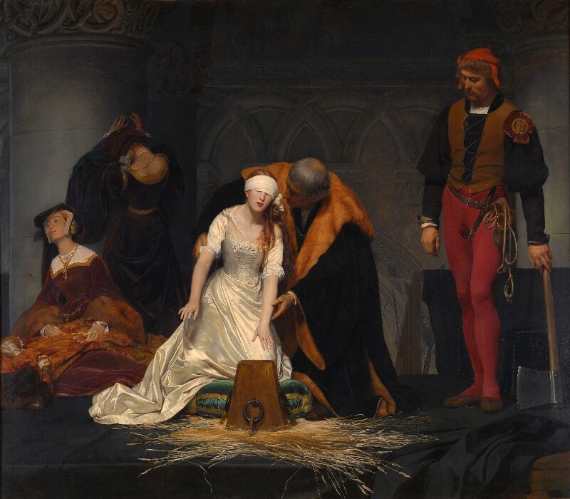 Delaroche Execution Of Lady Jane Grey