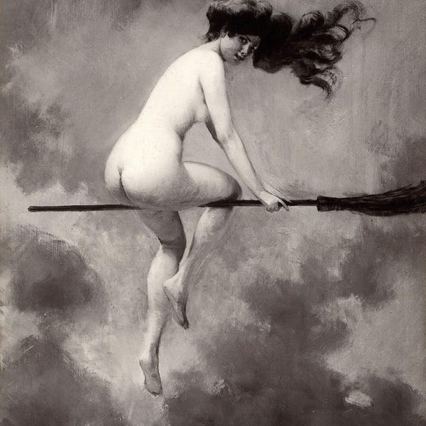 Albert Joseph Pénot: Départ pour le Sabbat (1910) Lienzo envuelto o enmarcado, impresión giclée para pared (D6050)